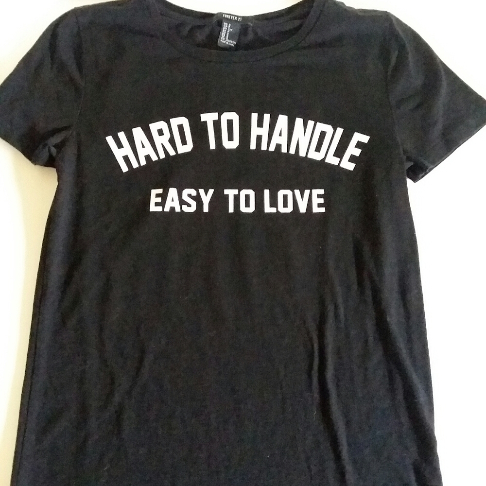 Black Forever 21 small shirt.